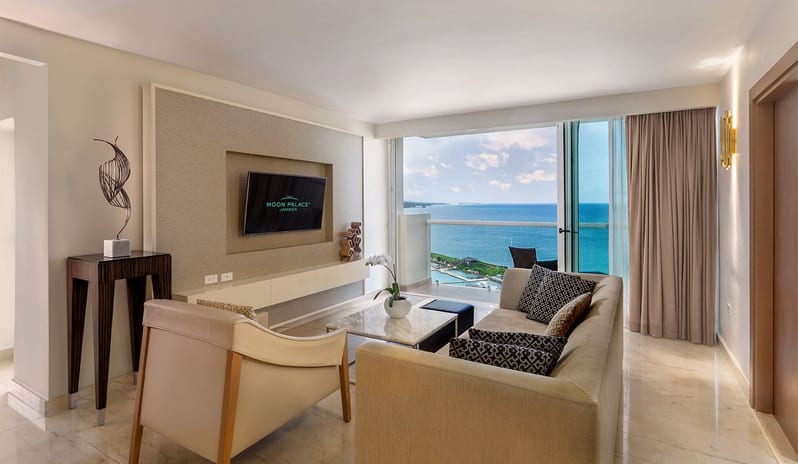 Moon Palace Jamaica - Presidential Suite Two Bedroom Living Area